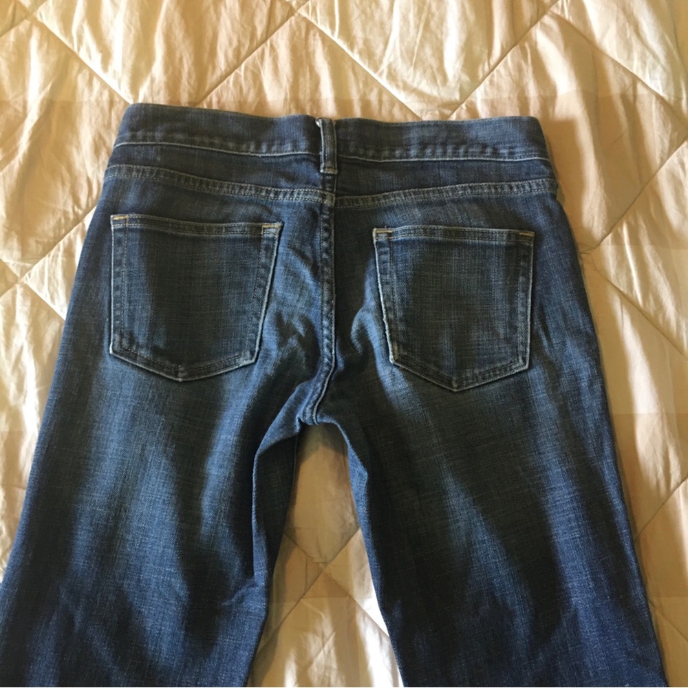 J. Crew Factory Hipslung Stretch Women's Blue Jeans Size 27 - Picture 11 of 12